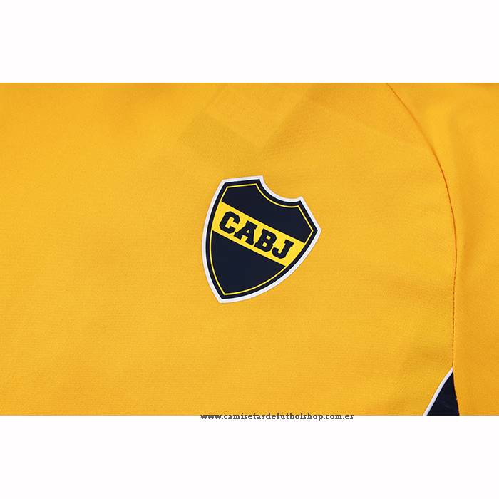 Chandal del Boca Juniors 25-26 Manga Corta Amarillo - Pantalon Corto